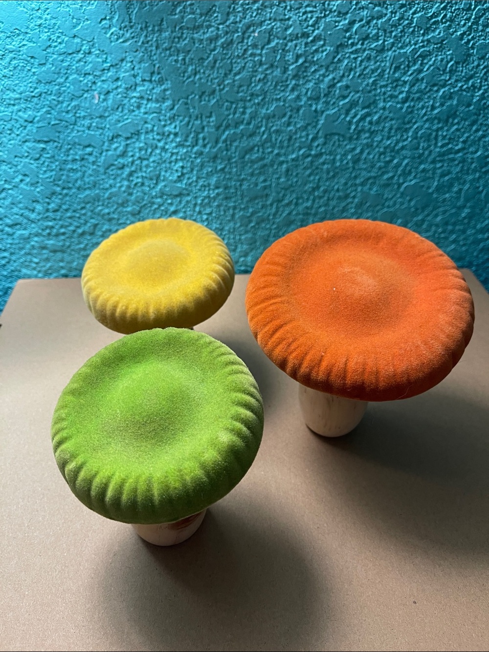 3 Small Mushrooms